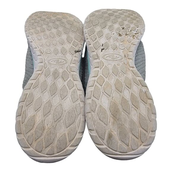 Athletic Works Shoes Women's Size 10 Gray Bungee Slip-On Sneakers - Picture 10 of 11